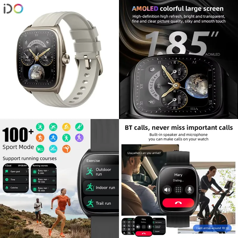 Smart Watch - 2025 Modische Herren-Smartwatch vom Hersteller mit