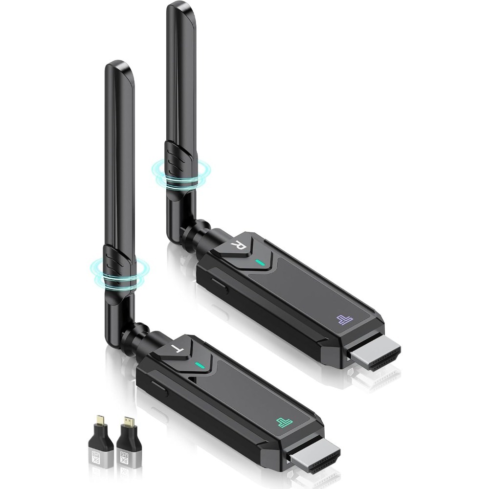Hdmi Adapter - 1x1 1x2 1x4 kabelloser HDMI-Extender, Sender