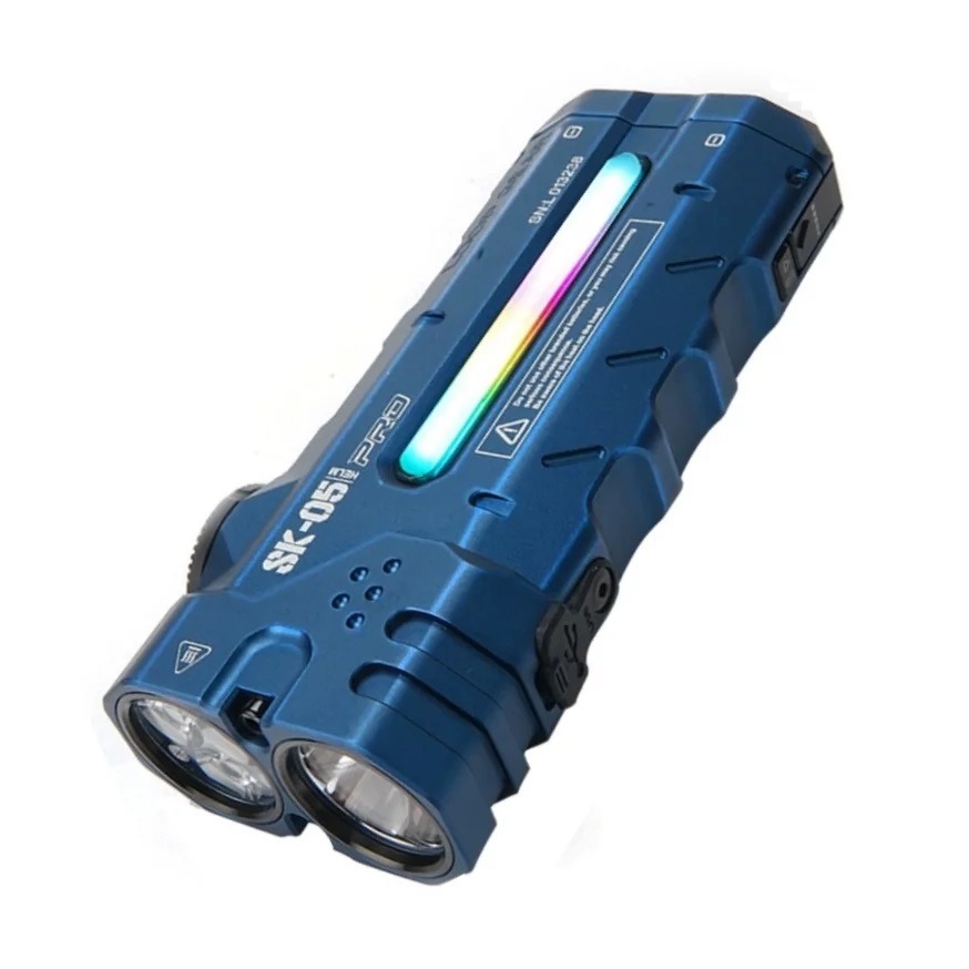 Power Bank - Leistungsstarke flache LED-Taschenlampe 4360LMS mit 8000