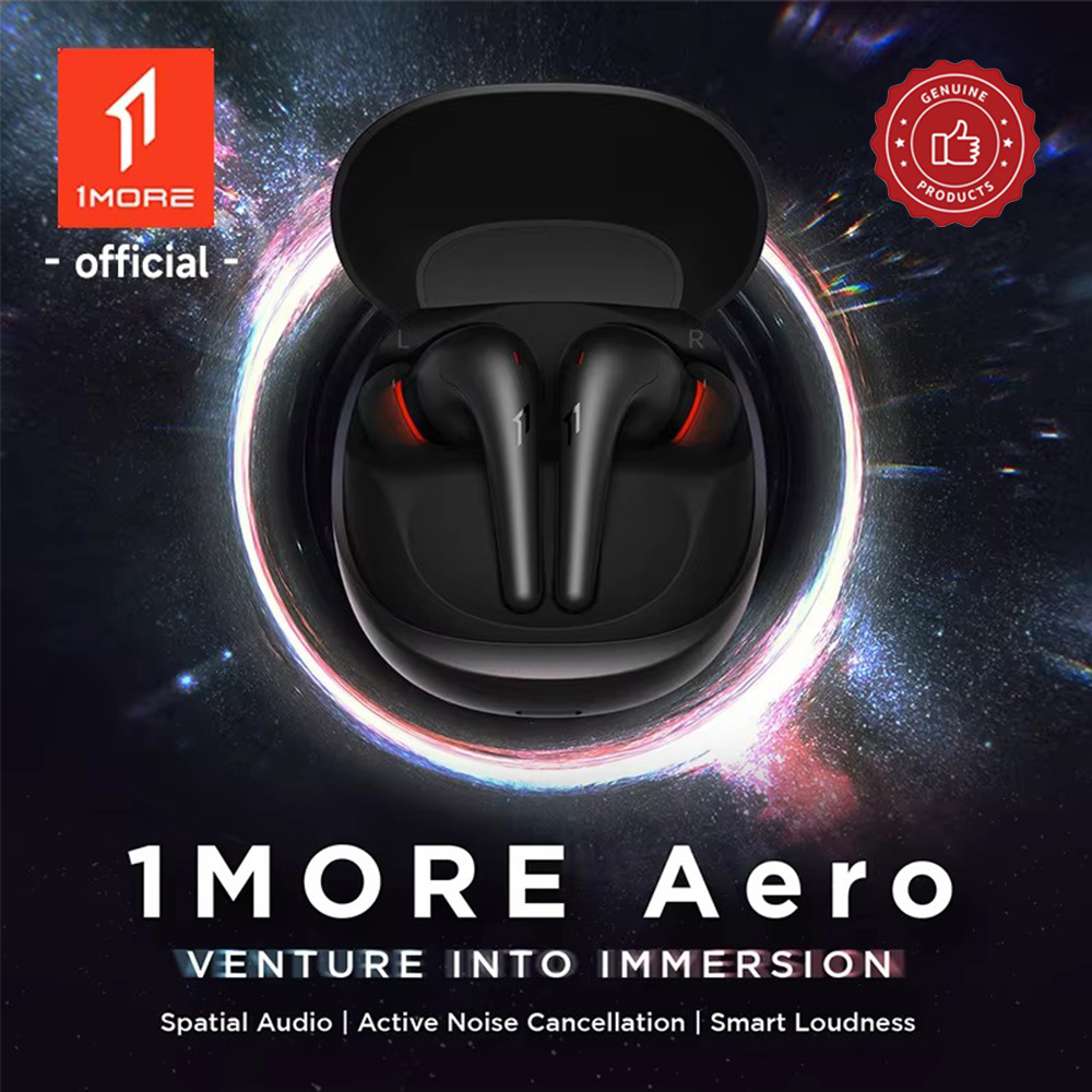 Headphones Wireless - 1MORE Aero Ohrhörer Geräuschunterdrückung Bluetooth 5.2